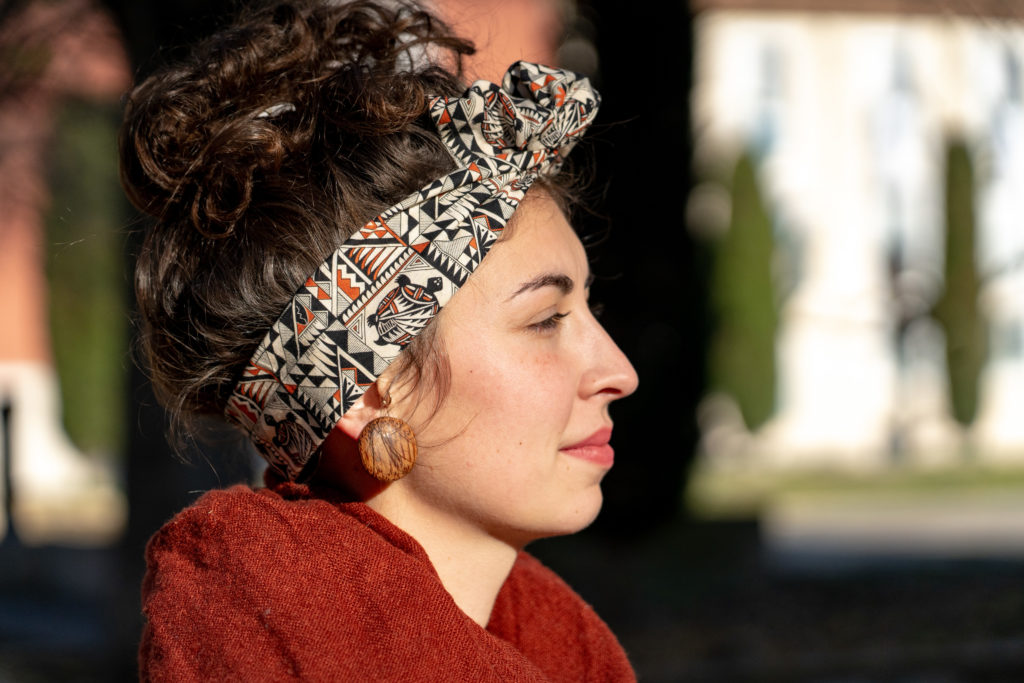 Atelier Moea headbands ethnique fabriqués en France à la main éthiques solidaires tissus chinés autour du monde