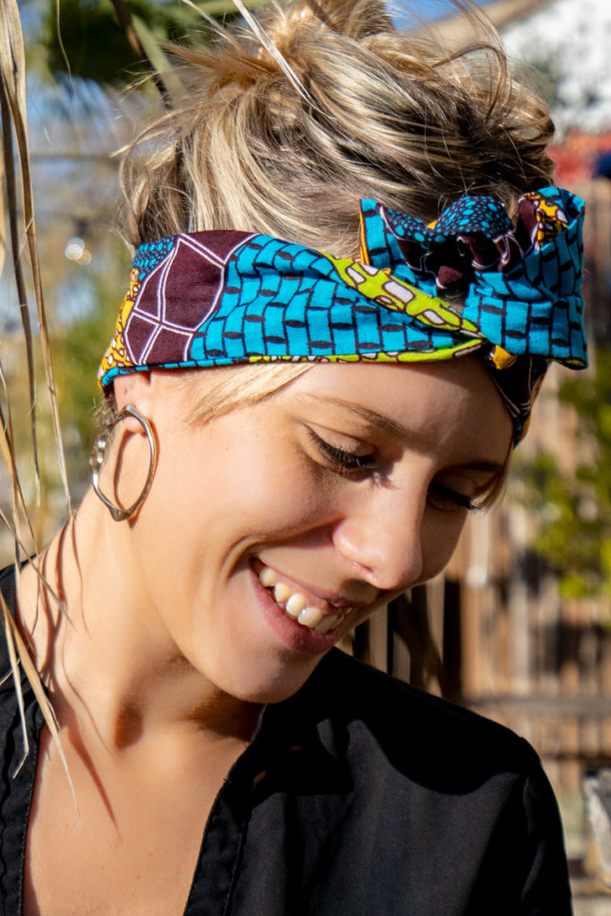 Atelier Moea headbands ethnique fabriqués en France à la main éthiques solidaires tissus chinés autour du monde