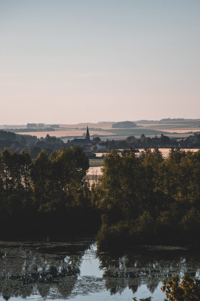 Vallée de Somme belvédère étangs marais panorama somme Sainte Colette