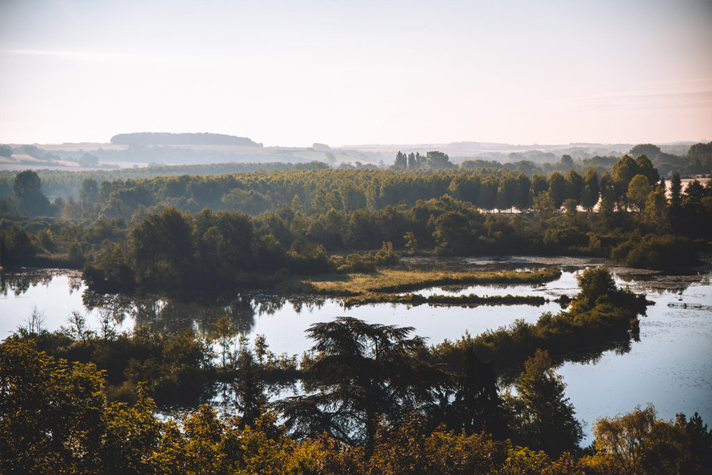 Vallée de Somme belvédère Sainte Colette étangs marais panorama somme