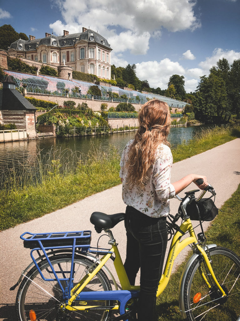 Vallée de Somme vélo électrique maison éclusière de long