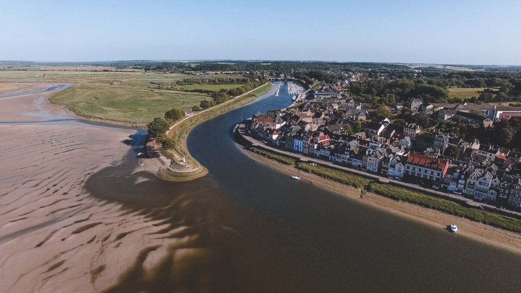 Baie de Somme Saint Valery sur Somme port embouchure